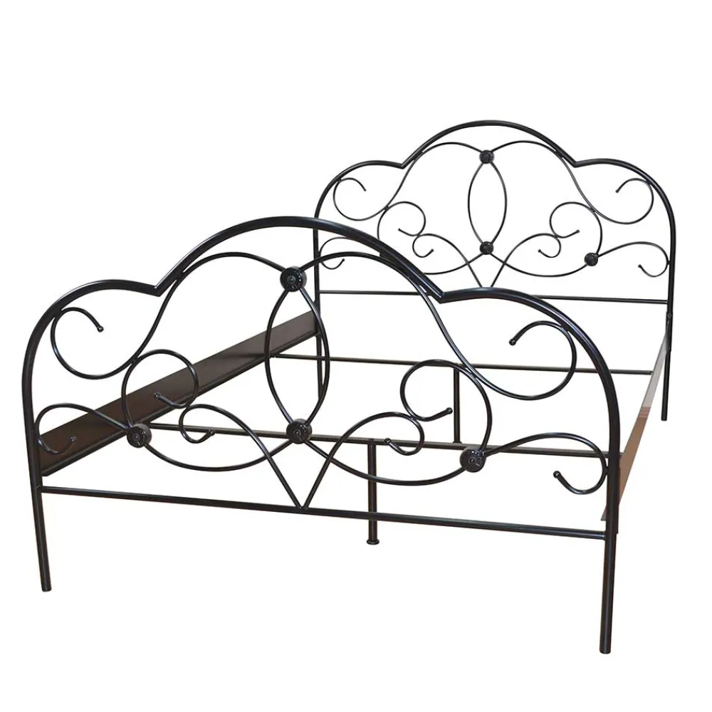 Clearance Romantisches Bettgestell Vlacoma Einzelbetten|Metallbetten