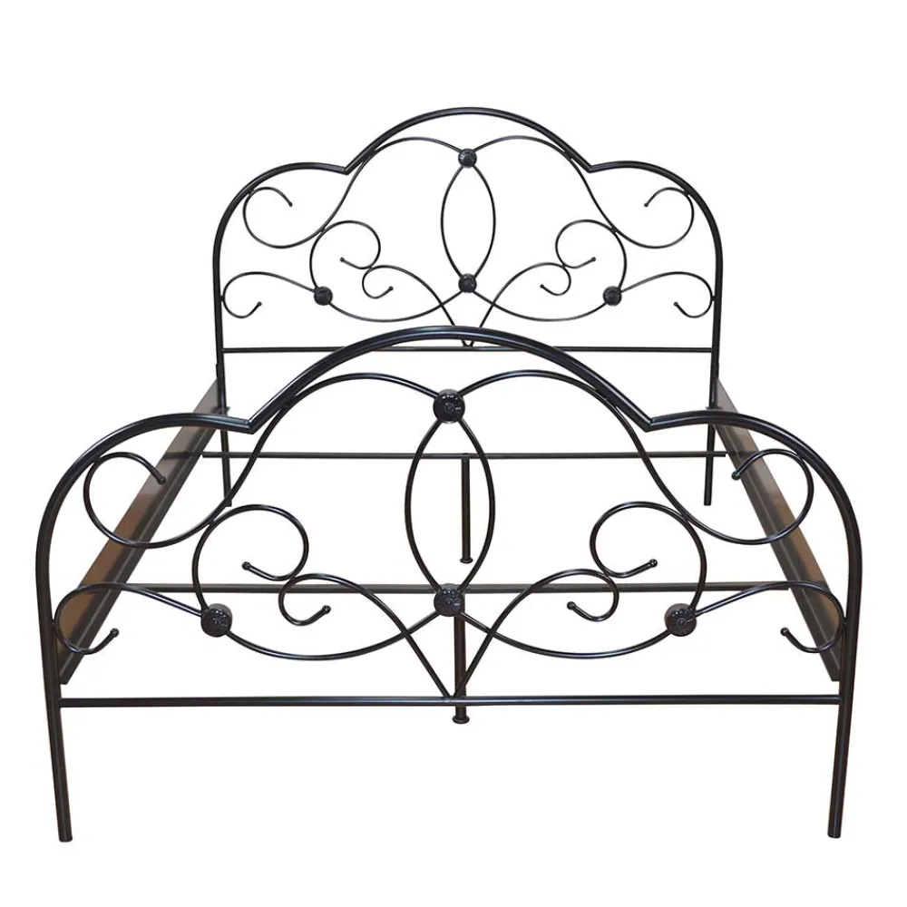 Clearance Romantisches Bettgestell Vlacoma Einzelbetten|Metallbetten