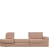 Rosa Dreisitzer Couch Oktamian Modulsofas