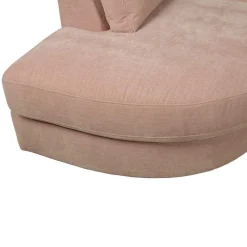 Rosa Dreisitzer Couch Oktamian Modulsofas