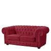 Rote Leder Couch Zoreca*Pharao24 Discount