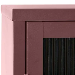 Online Rote Wohnzimmervitrine Arsizion Vitrinenschrank|Stauraumvitrinen