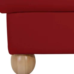 Roter Beistellhocker Claudira*Pharao24 Outlet