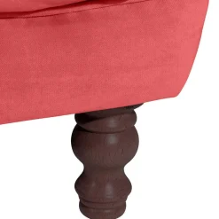 Best Rotes Zweier Sofa Akper Wohnzimmercouch|2 Sitzer Sofa