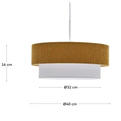 Runde Hängeleuchte Sibuyan*Pharao24 Clearance