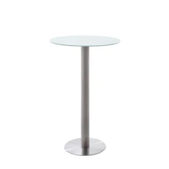 Clearance Runder Bartisch Sensivila Barmöbel|Glastische