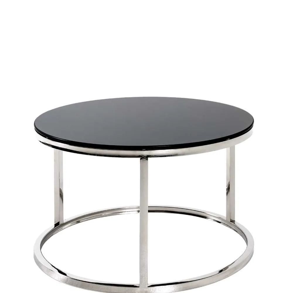 Runder Beistelltisch Danaha Glastische