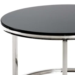 Runder Beistelltisch Danaha Glastische