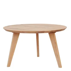 Runder Eiche Couchtisch Cow*Pharao24 Outlet