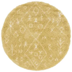 Hot Runder Hochflor Teppich Aktemus Teppiche