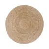 Sale Runder Juteteppich Diuga Teppiche