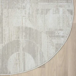 Runder Kurzflor Teppich Calcalero*Pharao24 Clearance