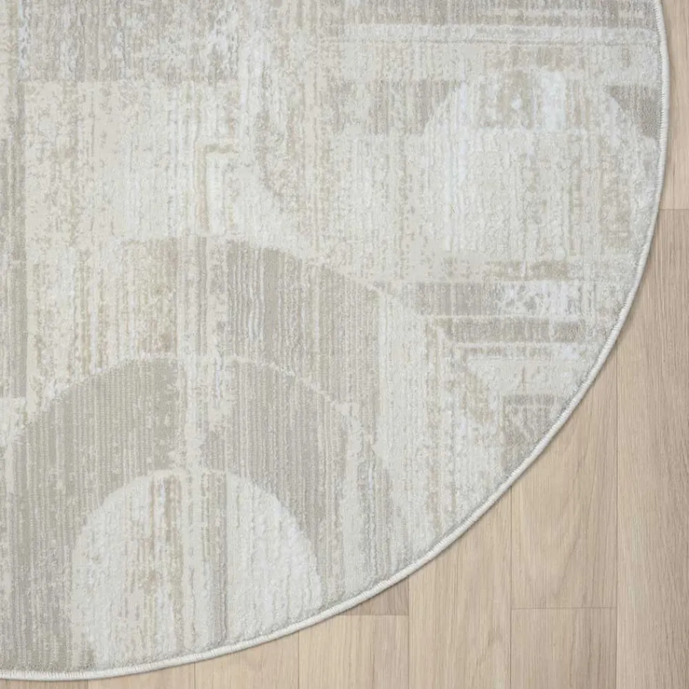 Runder Kurzflor Teppich Calcalero*Pharao24 Clearance