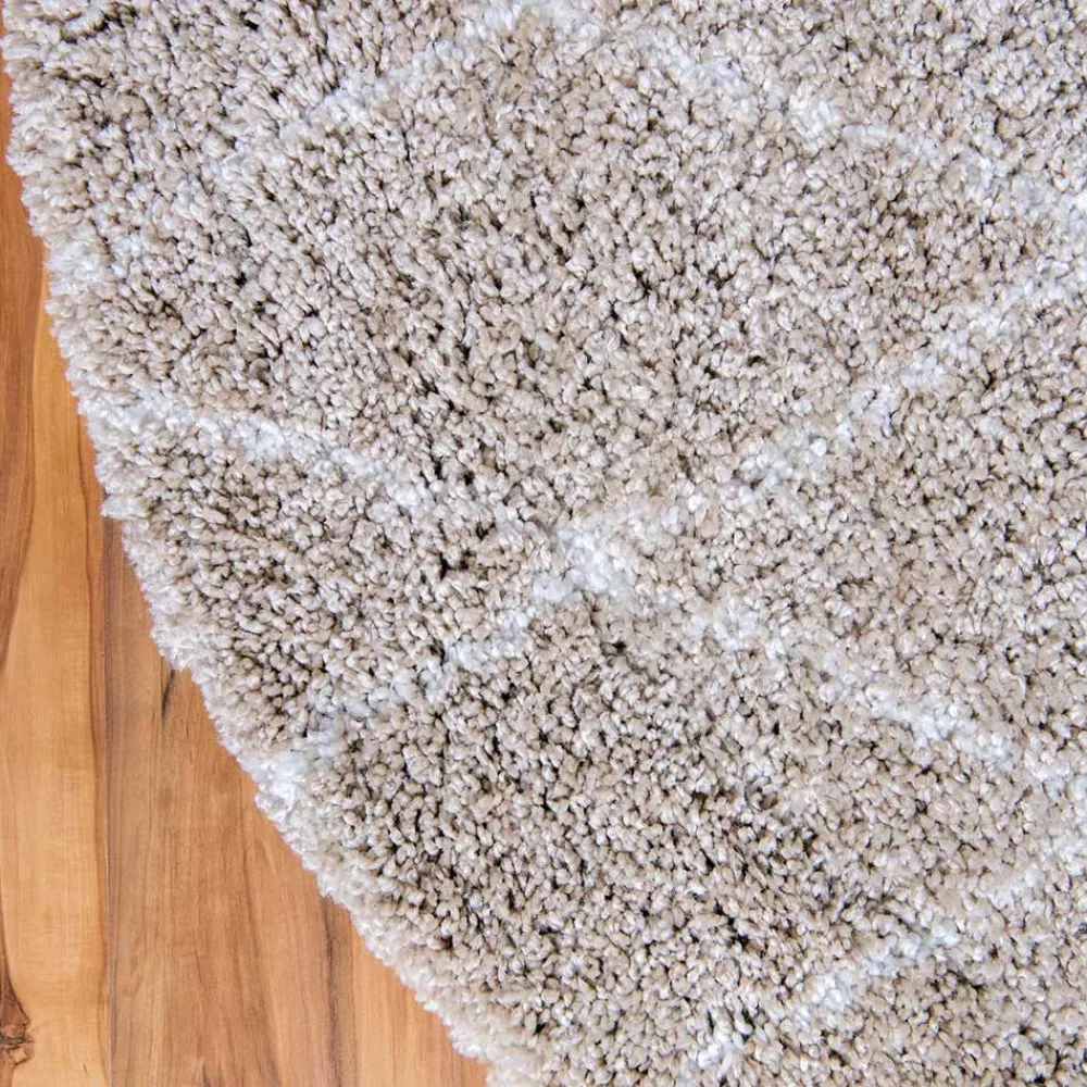 Sale Runder Teppich Beige Fascination Teppiche