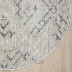 Runder Teppich hell Seen*Pharao24 Online