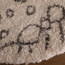 Clearance Runder Teppich mit Muster Quelina Teppiche