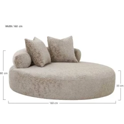 Sale Rundsofa Nerella Polstermöbel|Wohnzimmercouch