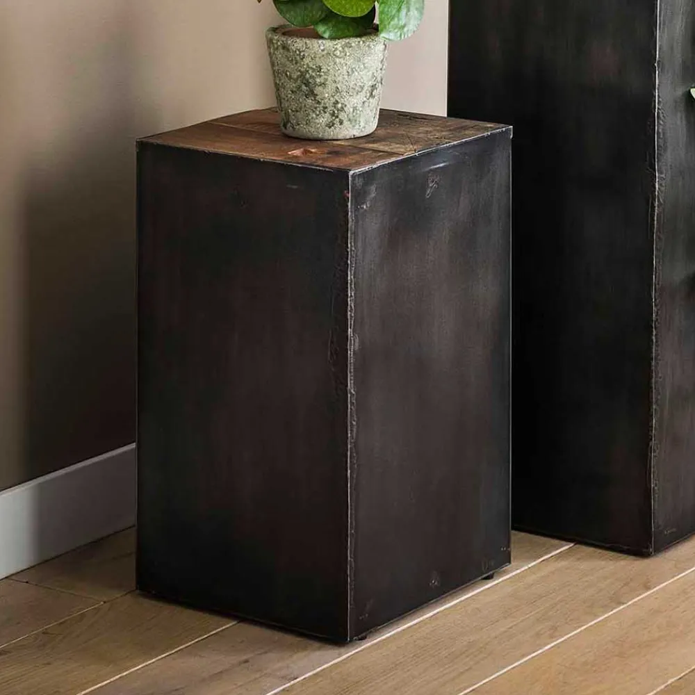 New Rustikale Blumensäule Vasteca Wohnzimmertisch|Beistelltische