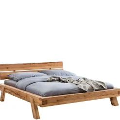 Rustikales Holzbett Kenzy*Pharao24 Online