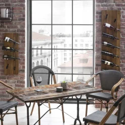 Rustikales Wein Regal India*Pharao24 Outlet