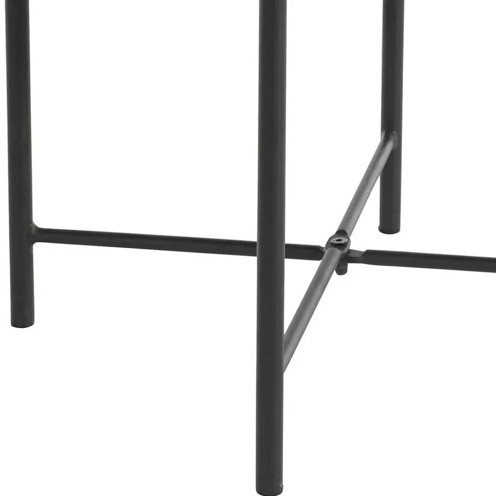 Samt Beistellhocker Esberg Sitzhocker