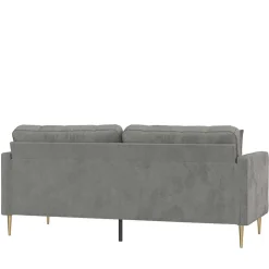 Samt Dreier Sofa Safda*Pharao24