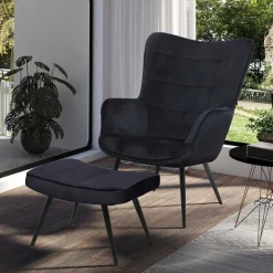 Outlet Samt Einzelsessel Ceano Wohnzimmer Sessel|Relaxsessel