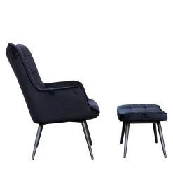 Outlet Samt Einzelsessel Ceano Wohnzimmer Sessel|Relaxsessel