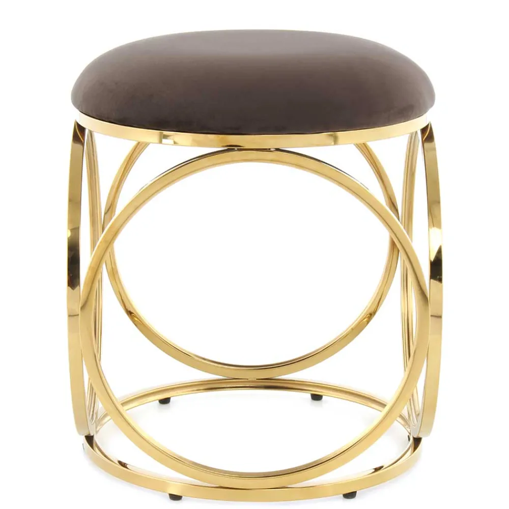 Discount Samt Hocker Sektinus Sitzhocker