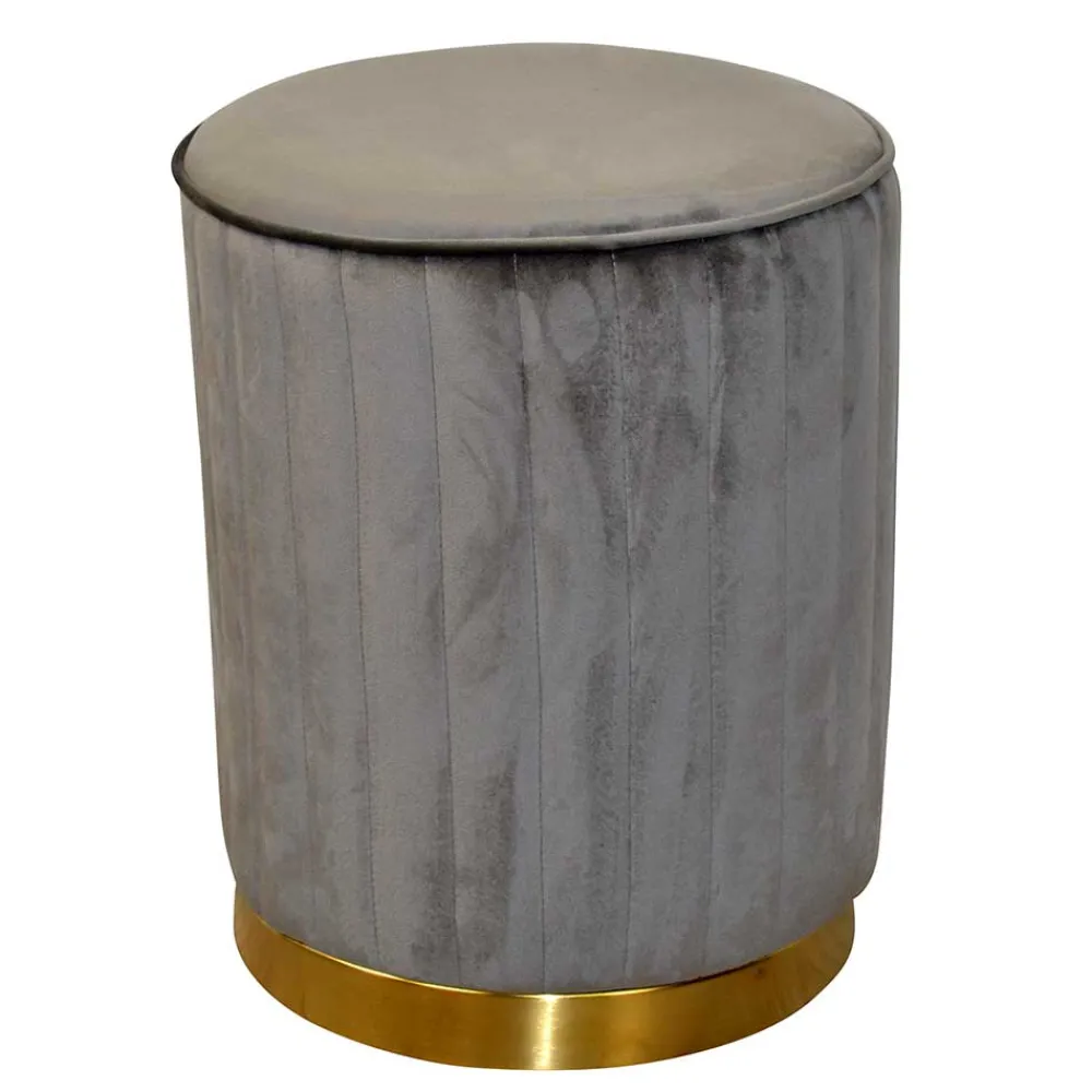 Samt Hocker Zenus Sitzhocker