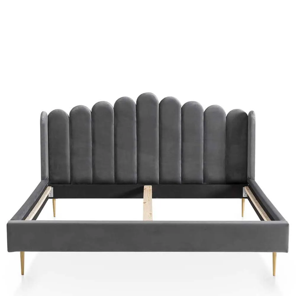 New Samt Polster Bett Nelson Polsterbetten