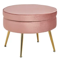 Samt Polsterhocker Hardy*Pharao24 Clearance