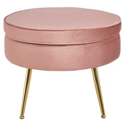 Samt Polsterhocker Hardy*Pharao24 Clearance