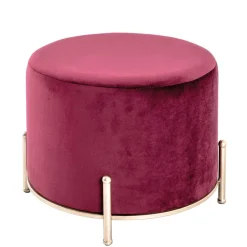 Samt Polsterhocker Jelanda*Pharao24 Best