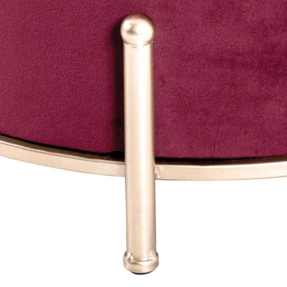 Samt Polsterhocker Jelanda*Pharao24 Best