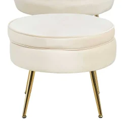 Best Samt Polsterhocker Kuito Sitzhocker