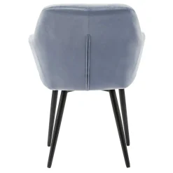 Discount Samt Polsterstuhl Yaviva Armlehnstühle