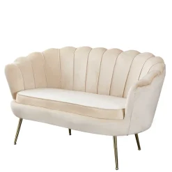 Discount Samt Sofa Vermont 2 Sitzer Sofa