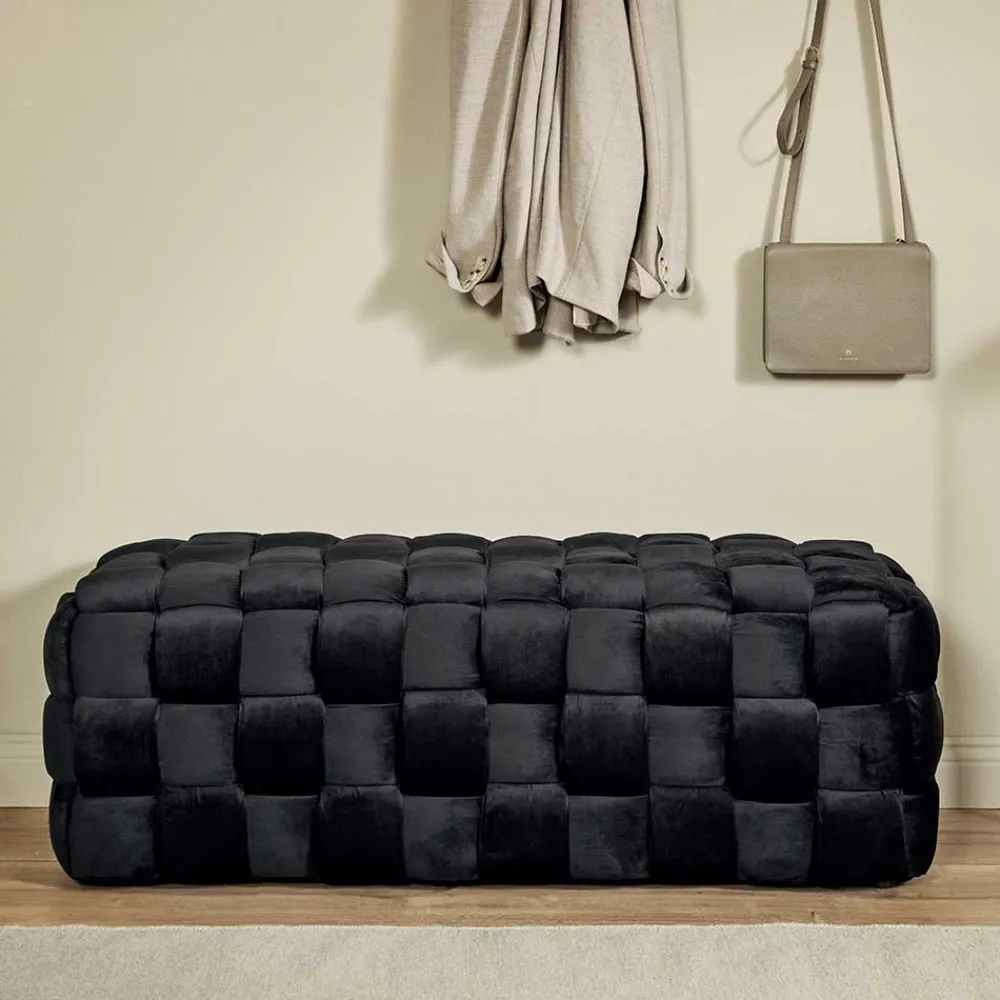 Samt Stoffbank Costian Polsterbänke|Schlafzimmerbänke