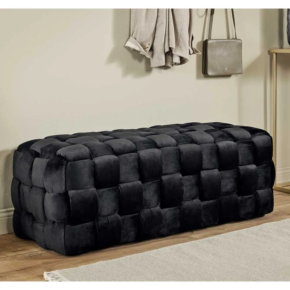 Samt Stoffbank Costian Polsterbänke|Schlafzimmerbänke