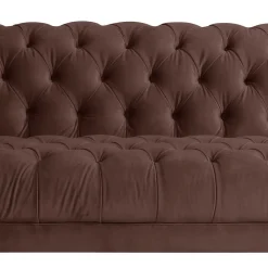 Clearance Samtvelour Couch Rennia Wohnzimmercouch|3 Sitzer Sofa