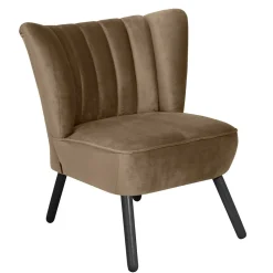 Sale Samtvelours Retrosessel Filicudio Wohnzimmer Sessel