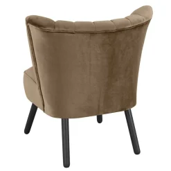 Sale Samtvelours Retrosessel Filicudio Wohnzimmer Sessel