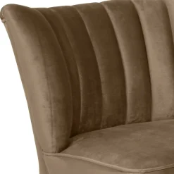 Sale Samtvelours Retrosessel Filicudio Wohnzimmer Sessel