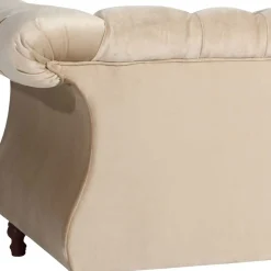Hot Samtvelours Sofa Segin 2 Sitzer Sofa