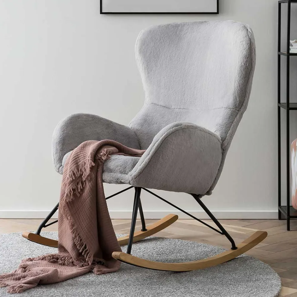 Schaukelstuhl Rolly Polstermöbel|Wohnzimmer Sessel