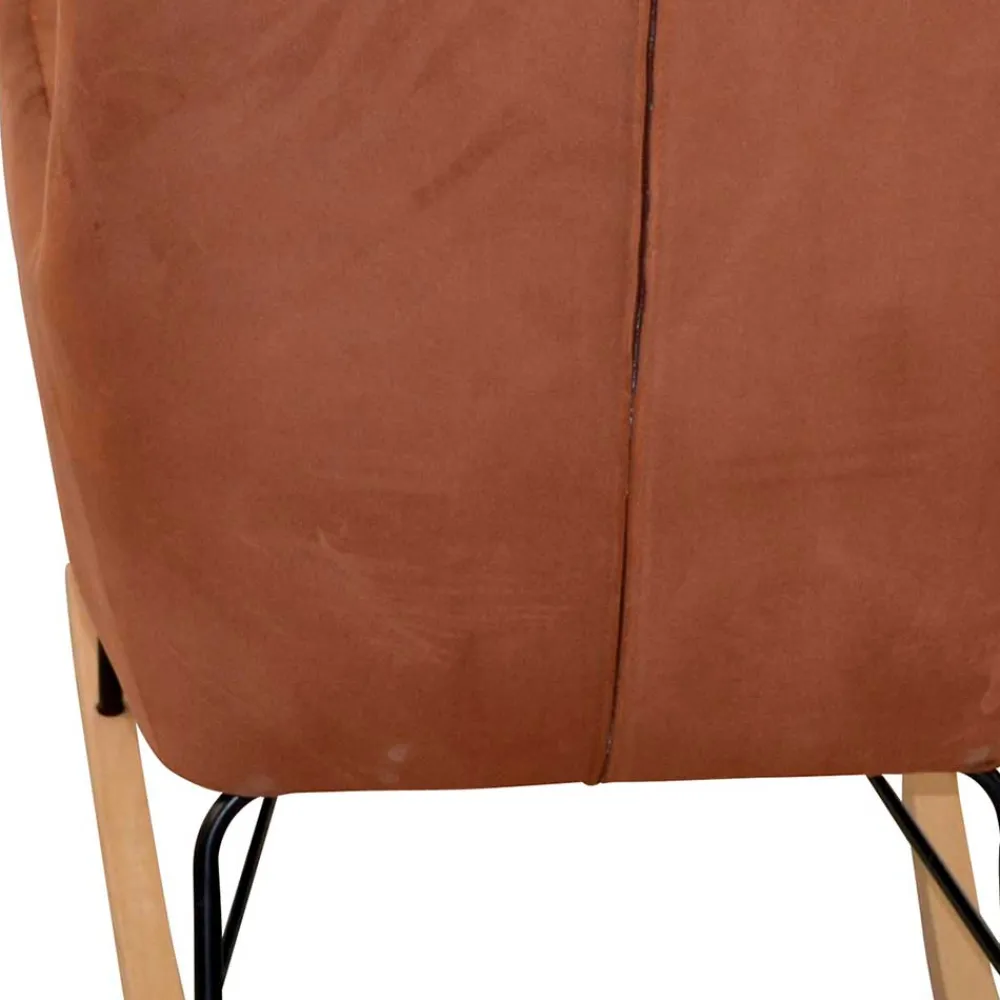 Discount Schaukelstuhl Samt Viborg Wohnzimmer Sessel