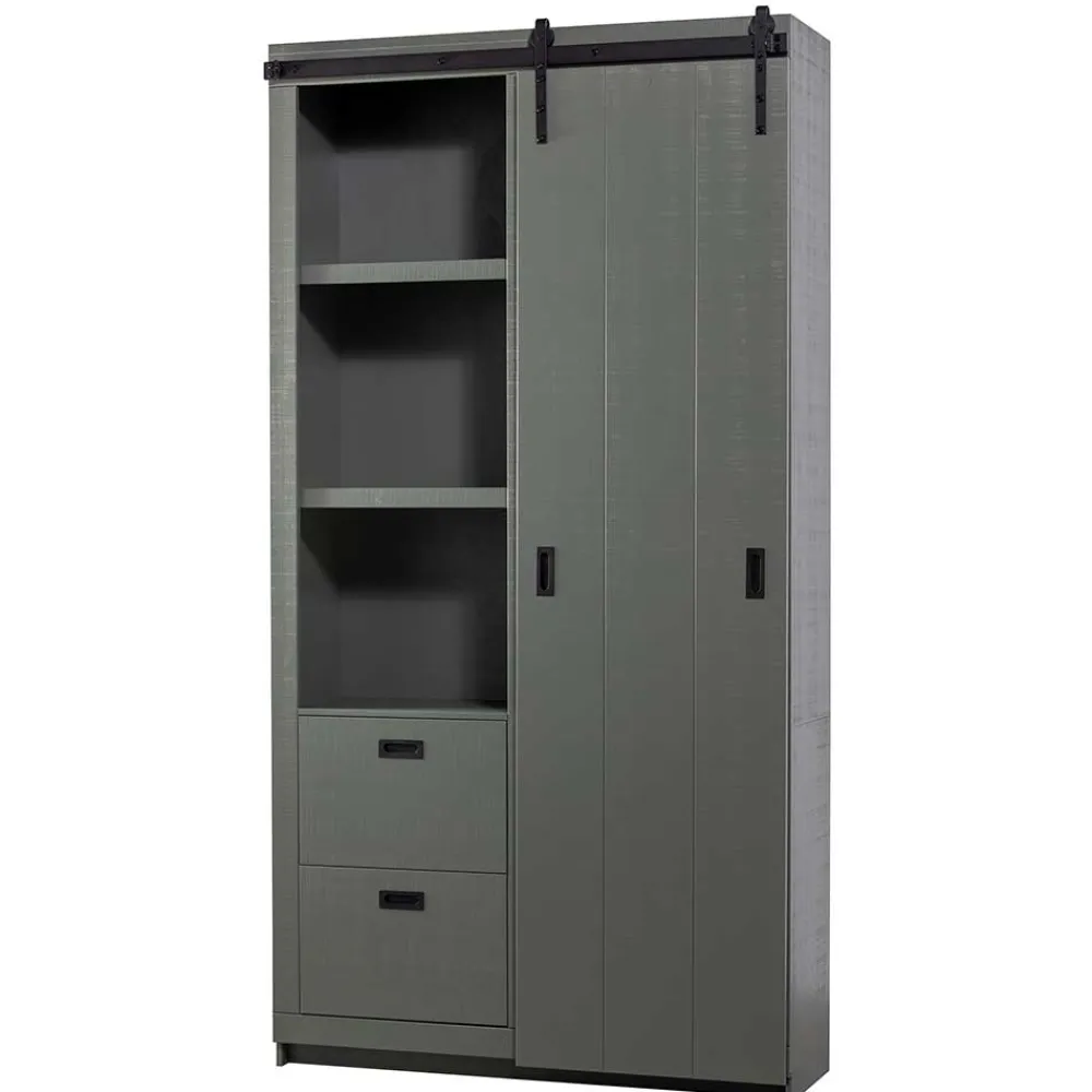 Online Schiebetüren Schrank Makimona Wohnzimmervitrinen|Massivholz Schränke