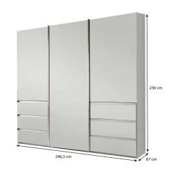 Outlet Schiebetürenschrank Mooning Schiebetürenschränke