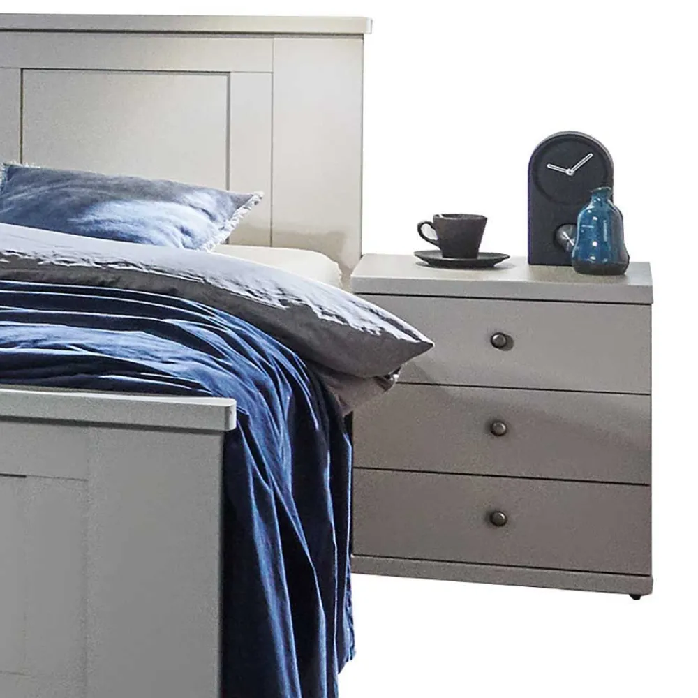 Schlafzimmer Set Hellgrau Saconso*Pharao24 Online